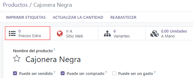 Como aparece el boton inteligente en la ficha de producto