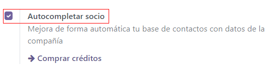 Activa la funcion desde las opciones generales de Odoo