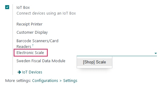 Lista de las herramientas externas que se pueden utilizarcon el PdV y la Caja IoT.