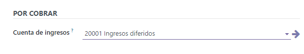 Cambio de la Cuenta de Ingresos de un producto en Odoo